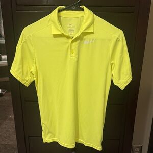 Youth, Nike, Bright Yellow Golf Polo